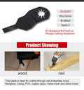 3PC Hcs Oscillating Multi Tool Saw Blade Set