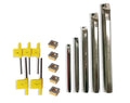 NEW 5PCS 5/16"-3/4 "SHANK INDEXABLE BORING BAR  +5pcs CCMT09 CARBIDE INSERTS