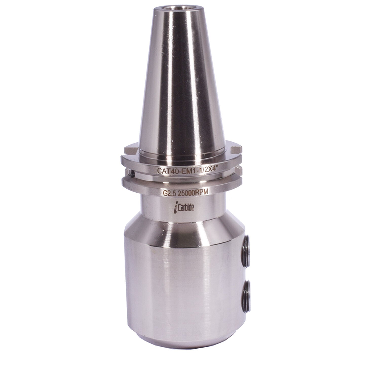 CAT40 1.5"X4.0" End Mill Tool Holder G2.5 25000rpm Tir0.0001" CNC
