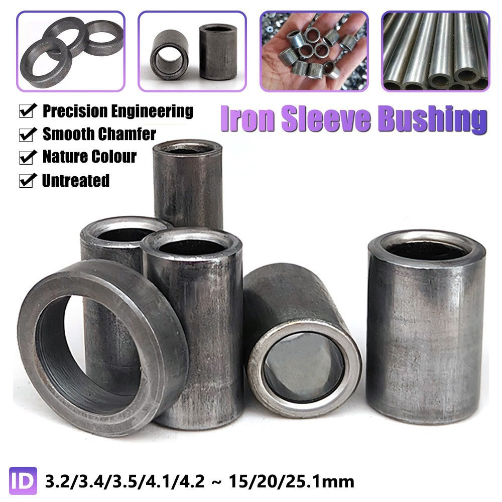 A3 Iron Steel Sleeve Bushing Standoffs ID 3.2-25.1mm