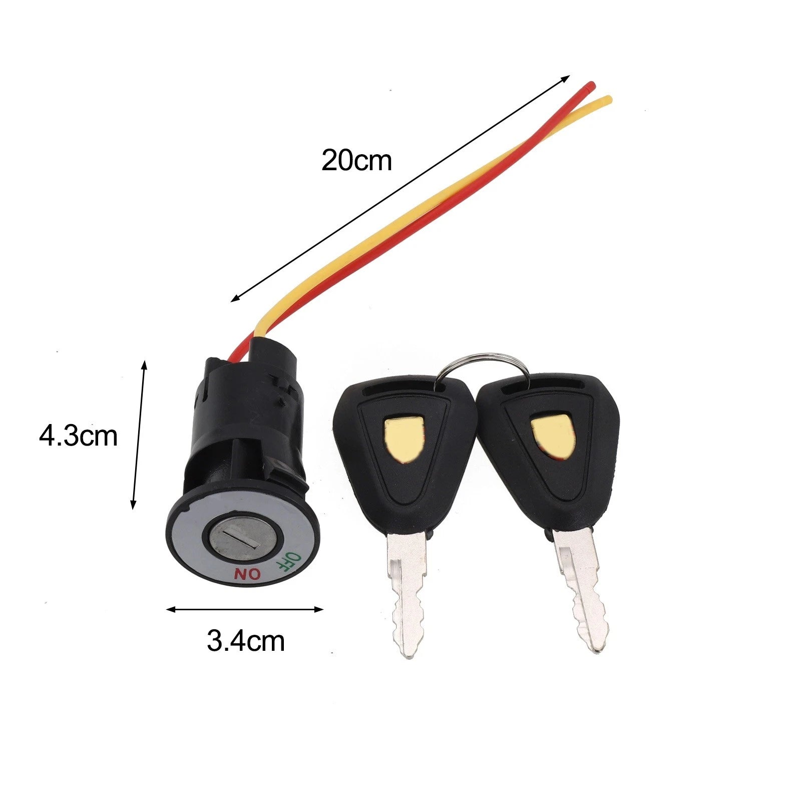 Lock Key Tools Sports Craftsmanship Electric Electric Scooter Ignition