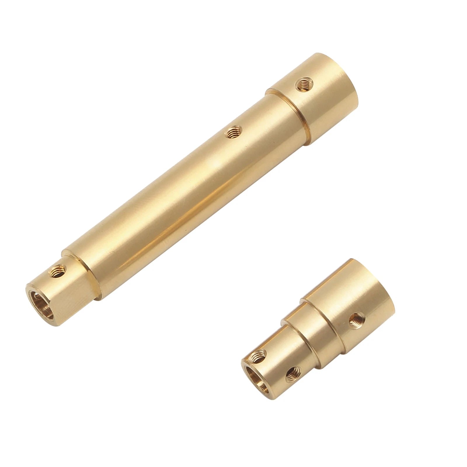 Brass Front Axle Tube Set For Axial Scx10 Pro Comp Axi03028 1/10 Rc