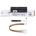High Speed Ngff M.2 Pcie 4x Riser Card 4.0gb/s Speed Win Linux