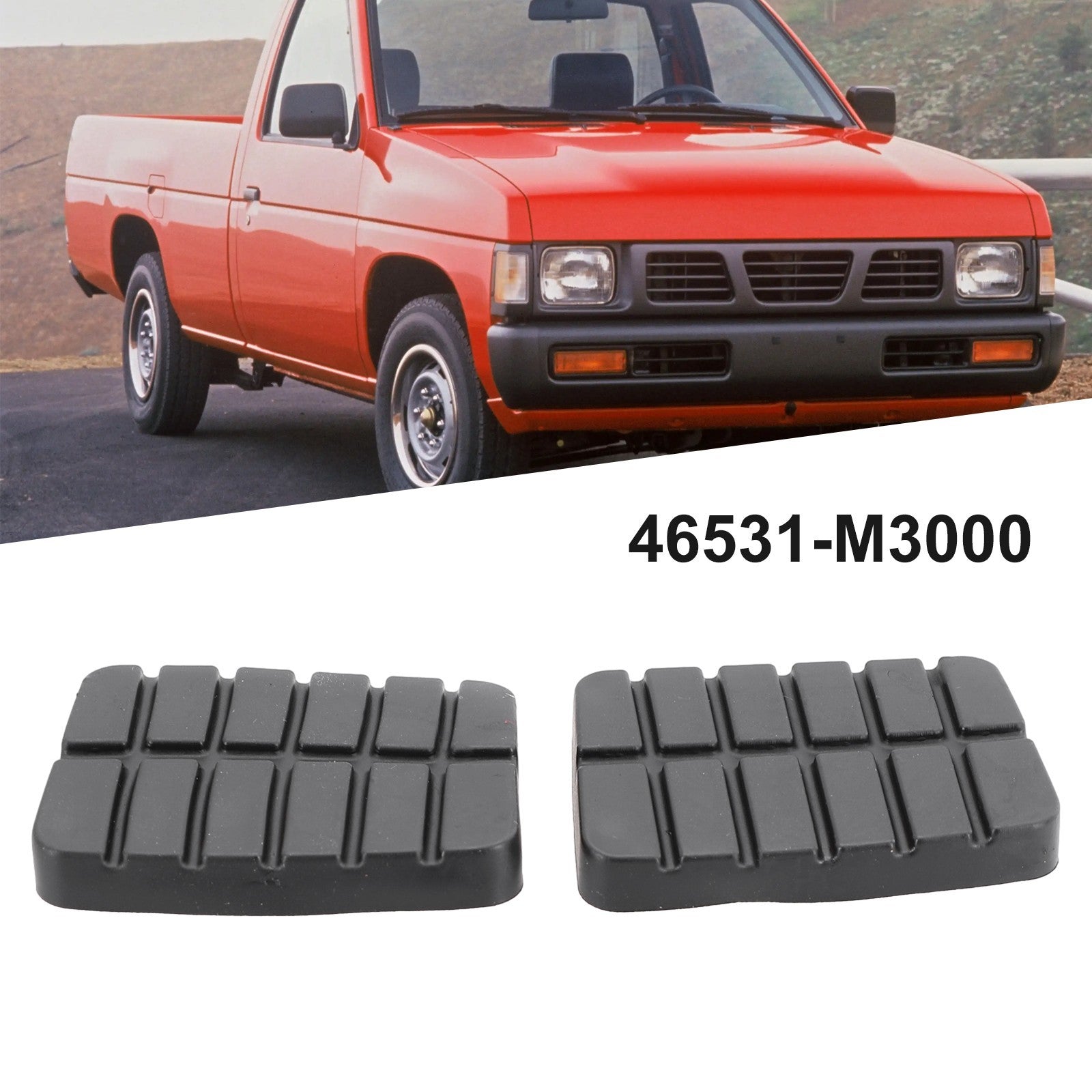 Brake Clutch Pedal Pads 46531-M3000 - 2pcs
