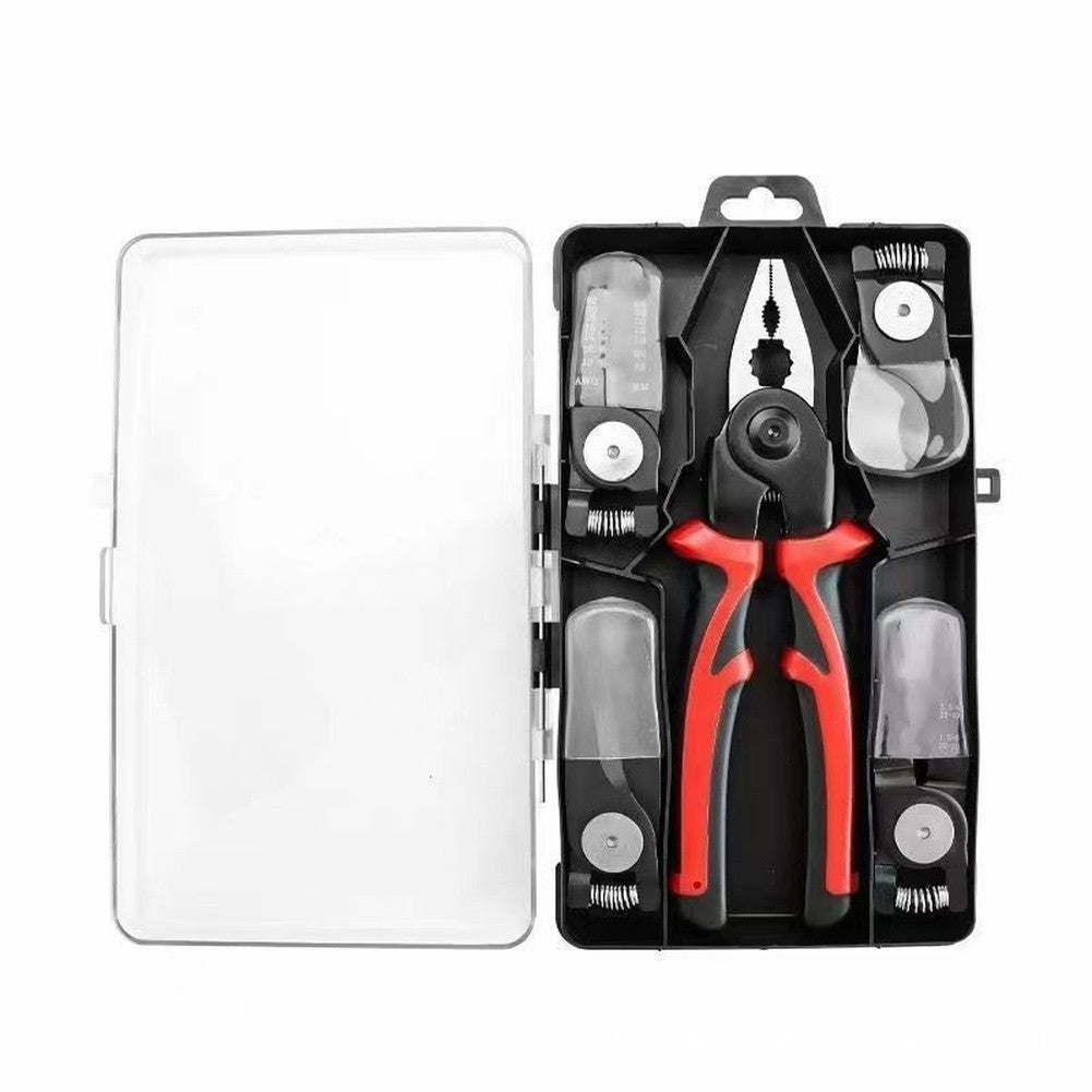 5 in 1 Interchangeable Pliers Set - AWG10 to AWG22