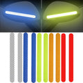 Reflective Car Rearview Mirror Stickers Multicolor Pvc Material Set