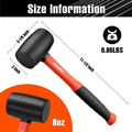 ValueMax 8oz Rubber Mallet Hammer by ValueMax