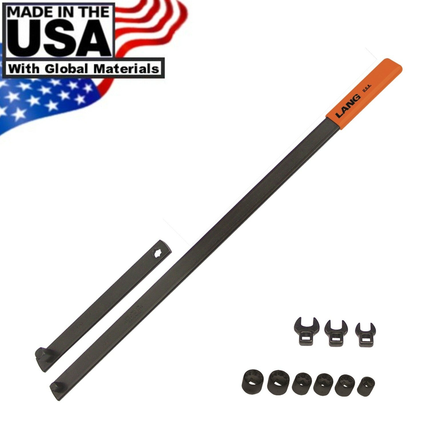 Lang Serpentine Belt Wrench Set with Sockets