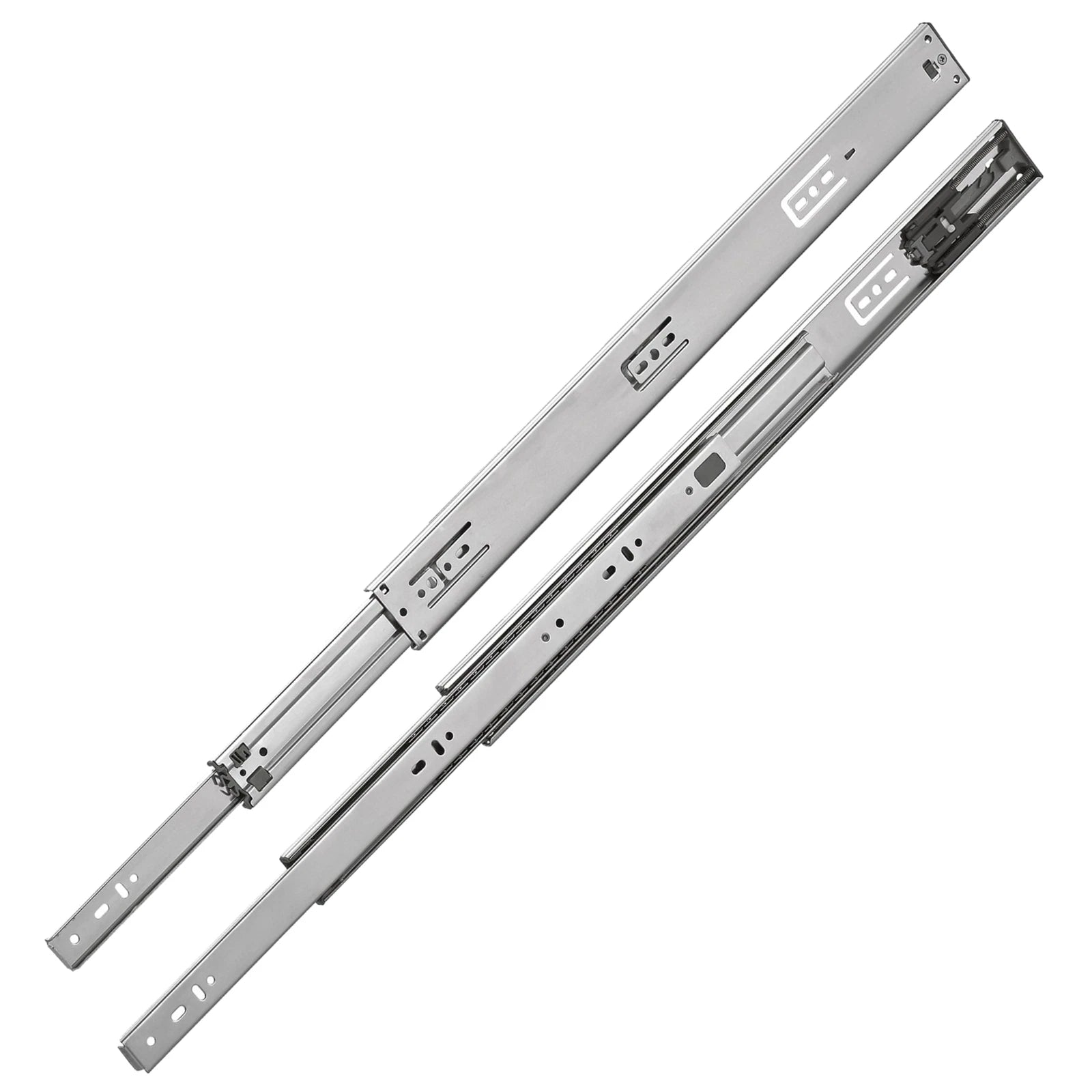Rok Hardware Push To Open 22" Full Extension Ball Bearing Drawer Slide