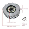 35t Planetary Gear Kit Diameter 47.5mm Thickness 12mm For Bafang Motor
