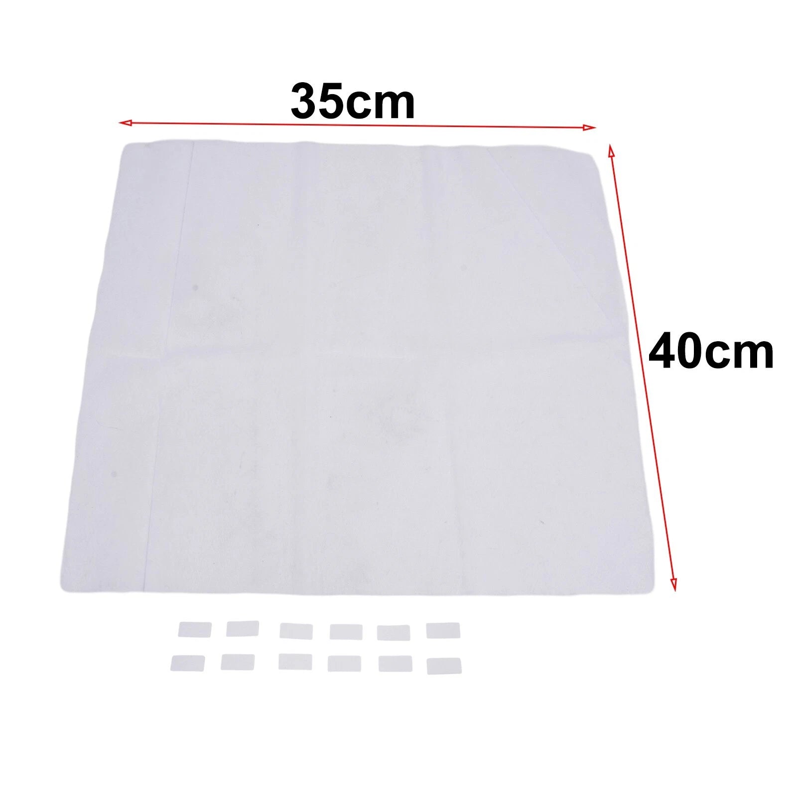 Dust Dirt Filter Fabric White For Air Conditioning | Built Supply Co