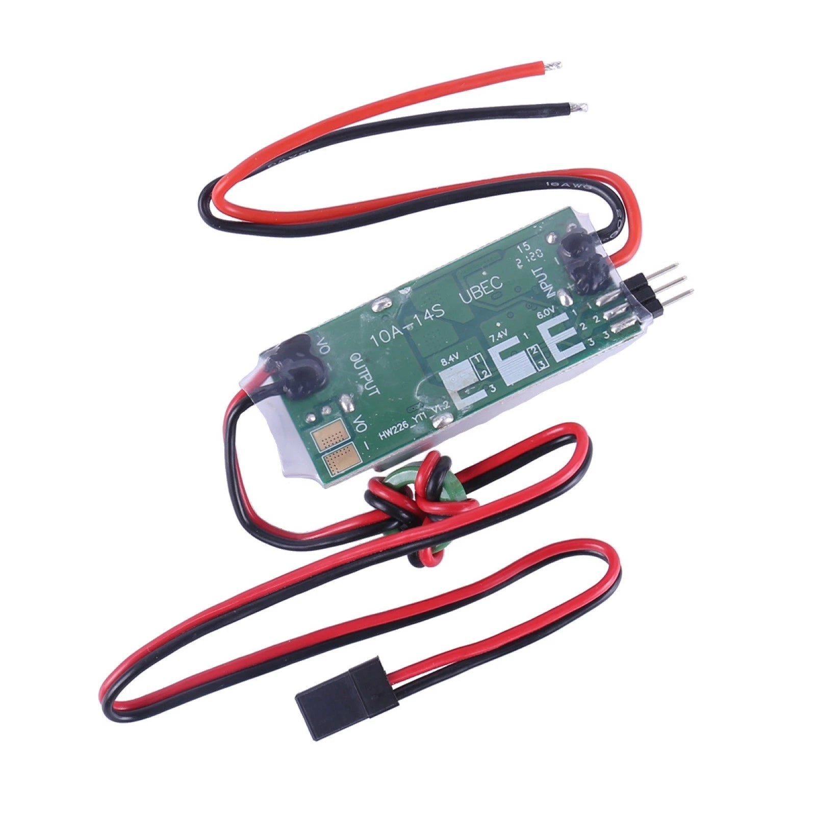 Rc Car Ubec 10a Regulator Module 3-14s 6.0V/7.4 V/8.4V Adjustable