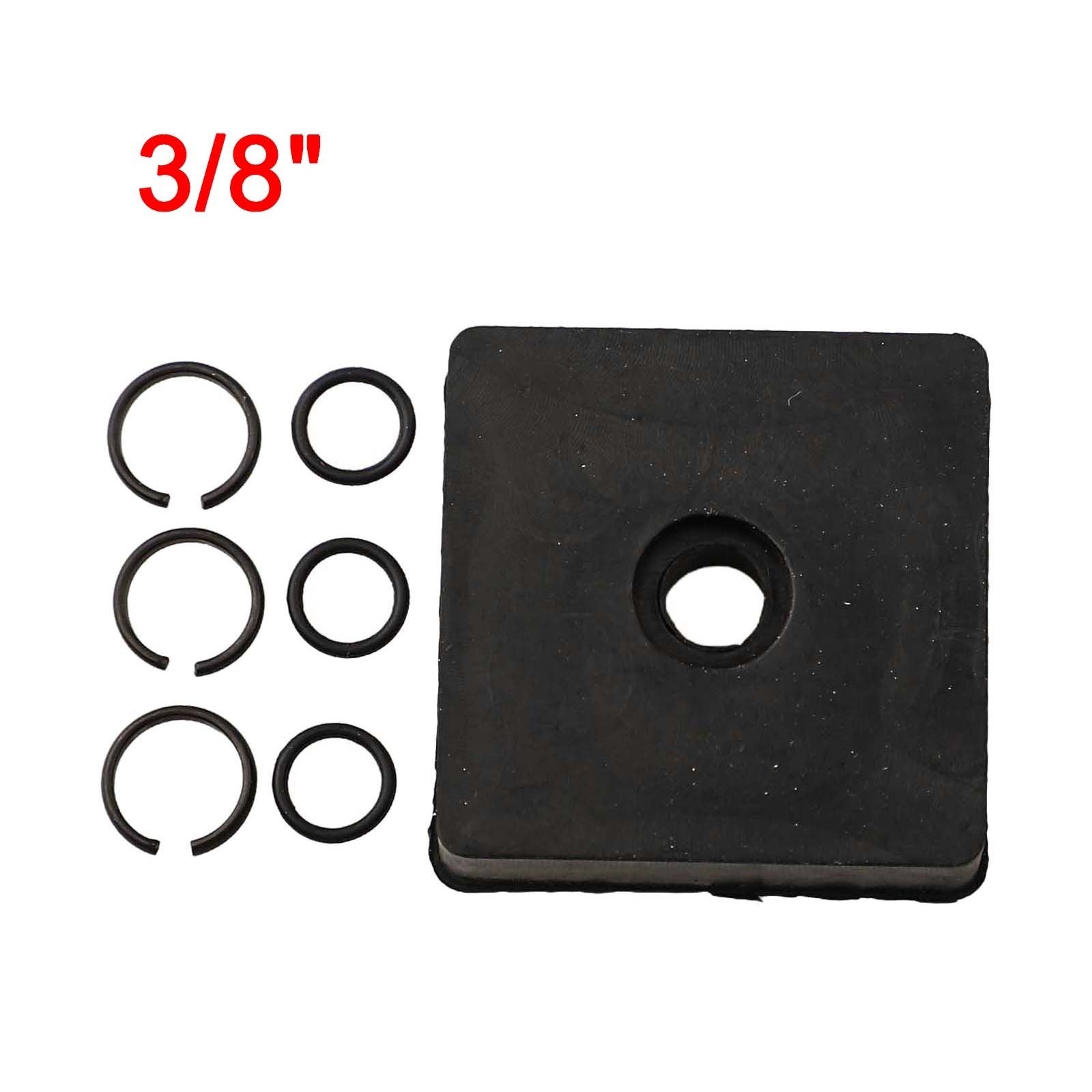 Complete Kit 3/8 Wrench Retaining Ring Clip Set with O Ring and Anvil ToolOpens 