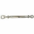 Closed Body Eye Eye 1/4" Turnbuckle 316 Stainless Steel 300 Lbs Wll