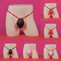 Mens Push Up Underwear Sponge Pad Adjustable Waist T Back Thongs