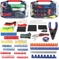 WORKPRO 582PC Heat Shrink Butt Electric Wire Connector Crimp Splice Terminal Kit