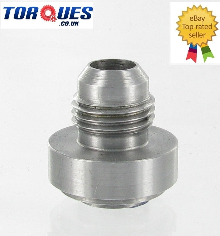 AN -10 (AN10) 90 Degree Push-On 10mm Barb Hose Fitting by Unbranded