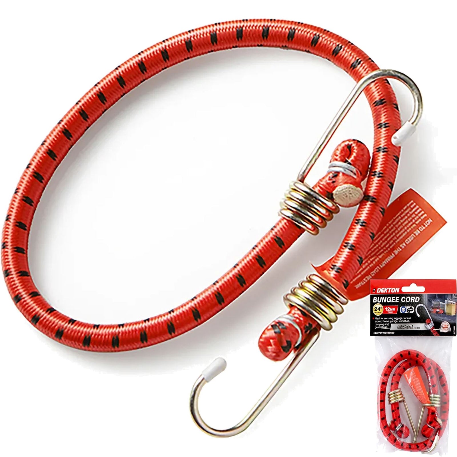 Dekton 12mm Bungee Cords 24"