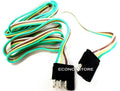 7 ft 4 WAY FLAT TRAILER LIGHT WIRE EXTENSION CORD PLUG LONG WIRE