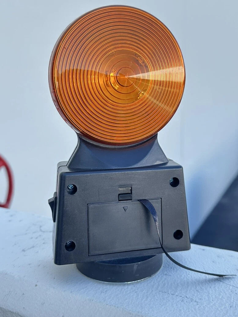 Roadside Hazard Led Flasher Warning Light W/magnetic Base Double Side