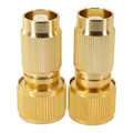 Expandable Hose Repair Adaptor Garden Hose Fitting Brass Hose