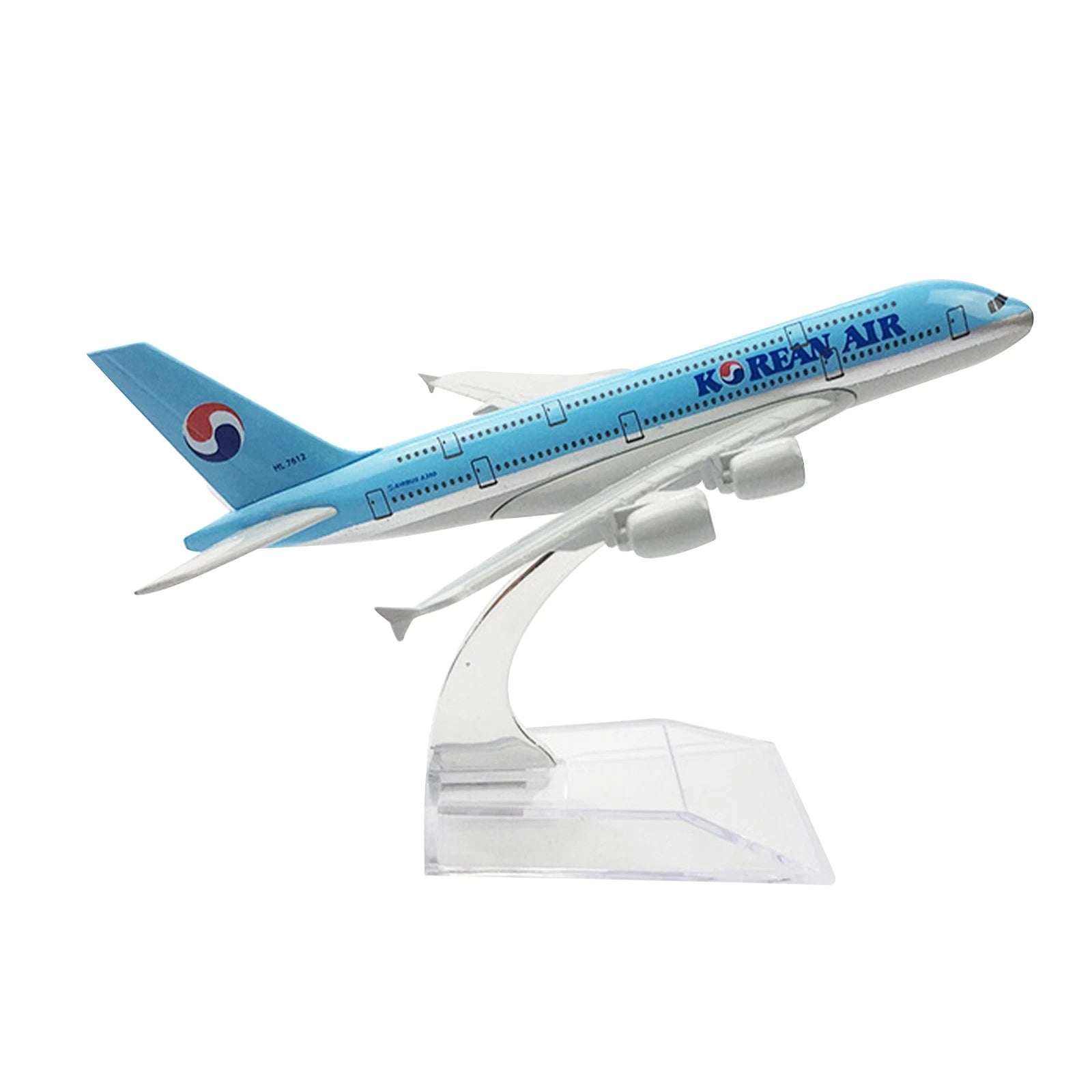 1:400 16cm Korean Air A380 Alloy Plane Model Diecast Aircraft