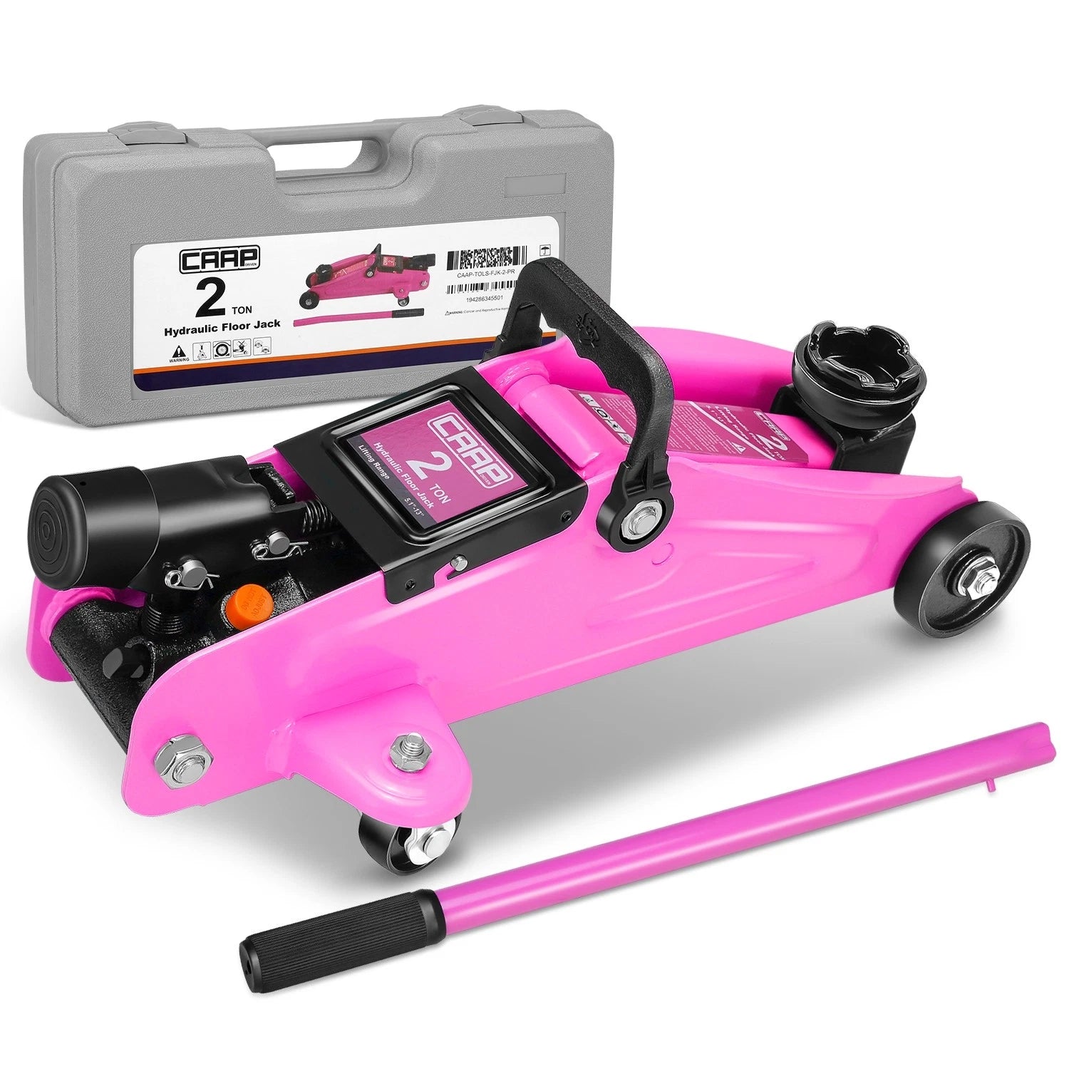 5.1-13in 4000lbs Capacity Hydraulic Lift Purple Steel Floor Jack
