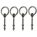 Stainless Steel 5/16" Shoulder Ring Eye Bolt, 4-3/4" Shank Length Bolt