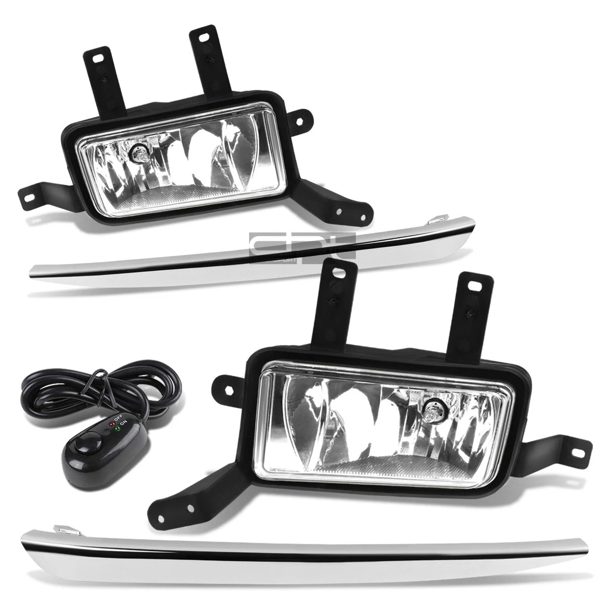 Fit 15-20 Tahoe/suburban Pair Chrome Lens Silver | Built Supply Co
