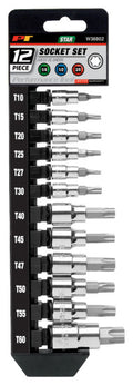 Performance Tool 12-Piece Star Bit Socket Set by Performance Tool