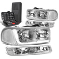 For 1999-2007 Gmc Sierra Led Drl Bar Chrome/clear | Built Supply Co