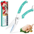 Haushof 10" Heavy Duty Kitchen Shears Poultry Shear Serrated Blade