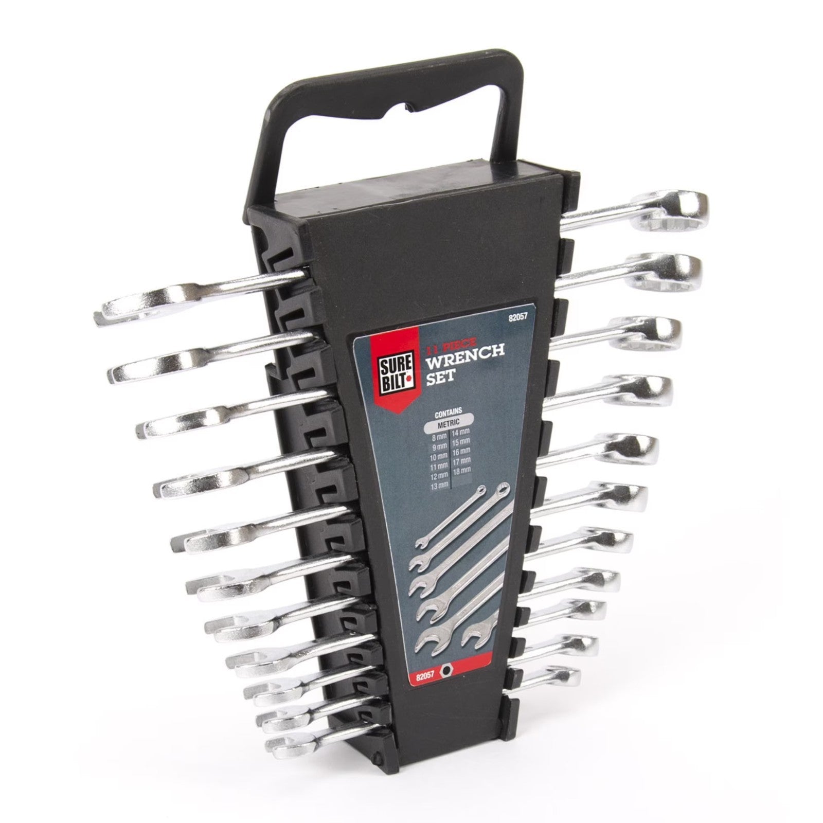 SUREBILT 11pc Metric Wrench Set 8-18mm