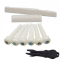 For Bridge Pins- 6 String Acoustic Guitar Bone And Saddle Nut