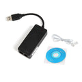 Dual Rj11 Ports Usb 56k External Dial Up Voice Fax Data Modem Adapter