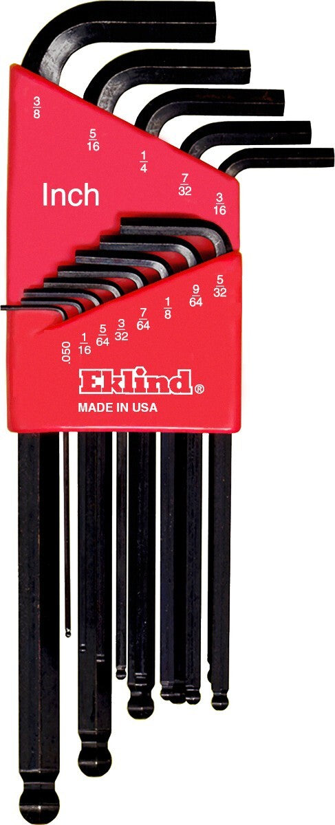 Eklind SAE Ball End Hex Wrench Key Set - 13pc