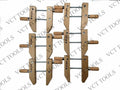 7" Woodworking Clamps - 6 Pack