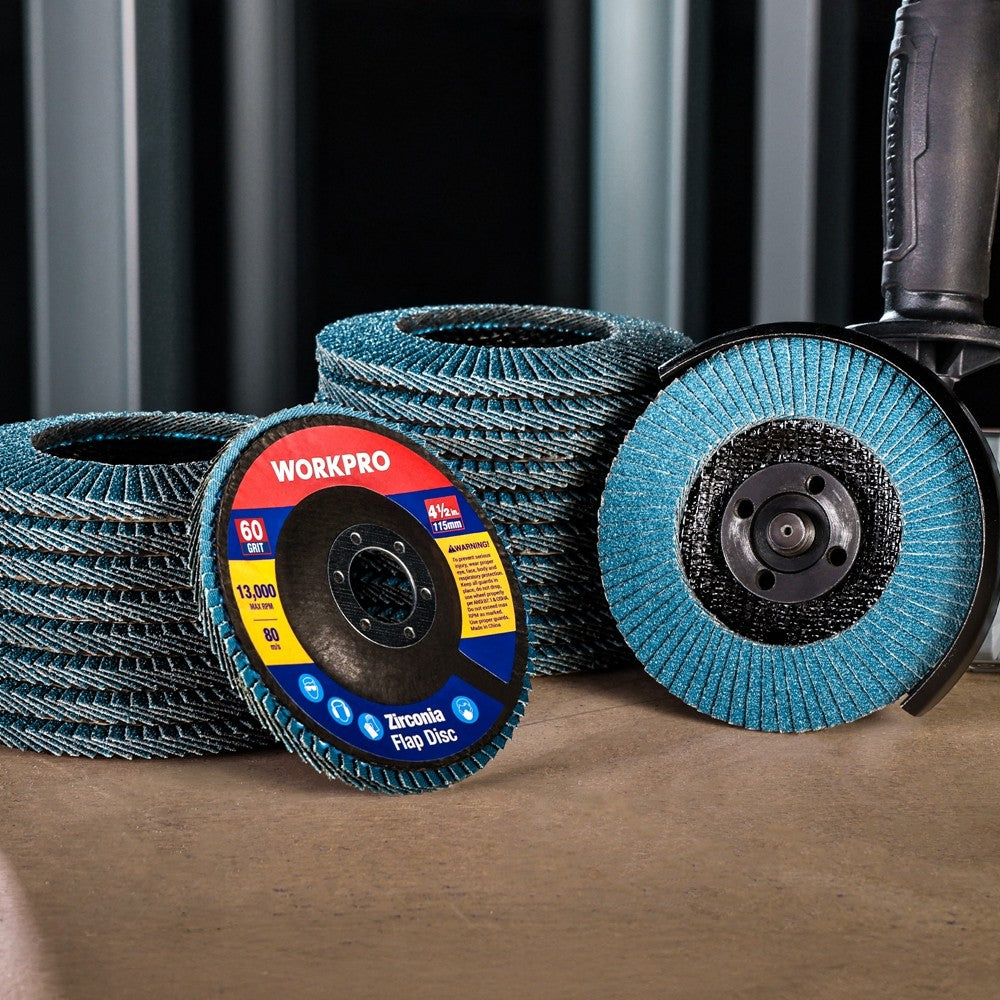 WORKPRO 20x Flap Disc 60 Grit by WORKPRO