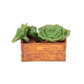 Realistic Vegetable Basket 1:12 Scale Brown Abs For Dollhouse Pantry