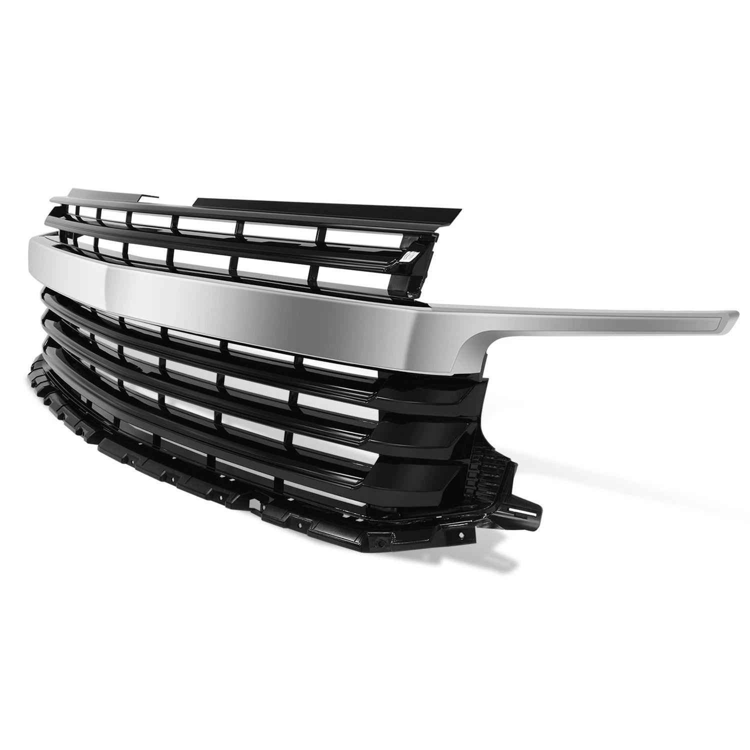 Fit 21-24 Suburban Tahoe Black/chrome Badgeless | Built Supply Co