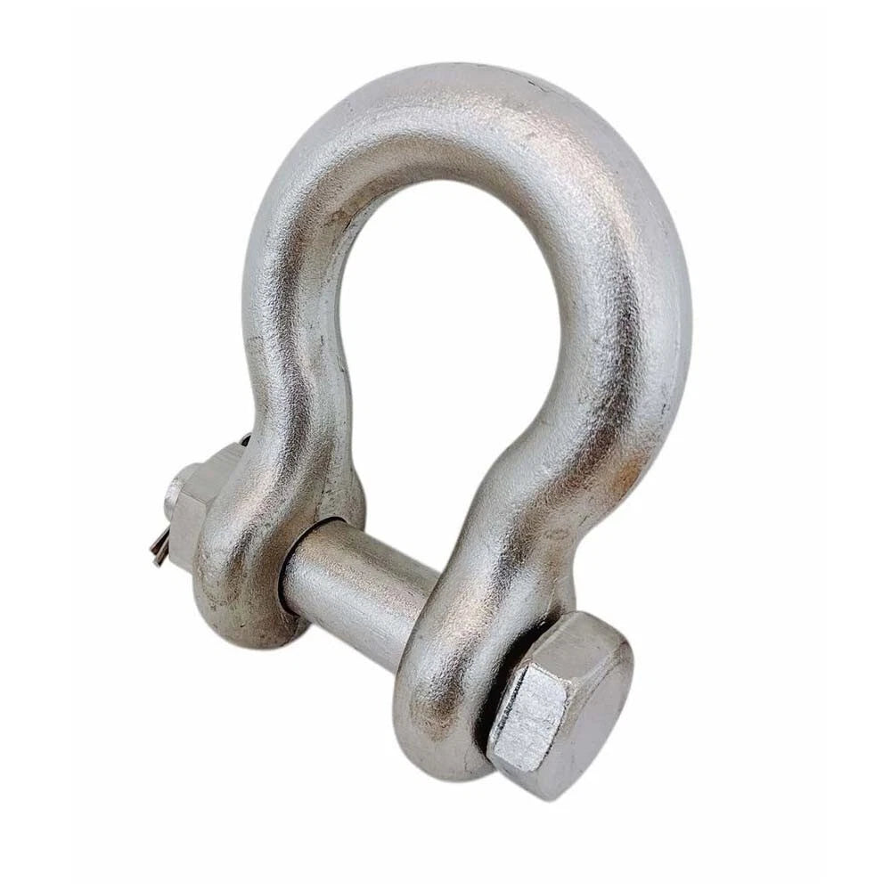 1-1/4" Bolt Pin Anchor Shackle 15,000 Lbs Wll Stainless Steel T316