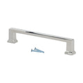5-1/32" Center To Center, 5-13/16" Long Nickel Cabinet Pull / Handle