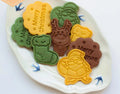 Xmas Cookie Cutters Set Plunger Mold 3d Diy Biscuit Holiday Baking