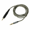 120cm Audio Nylon Cable Cord For Shure Srh840 Srh940 Srh440 Srh750dj