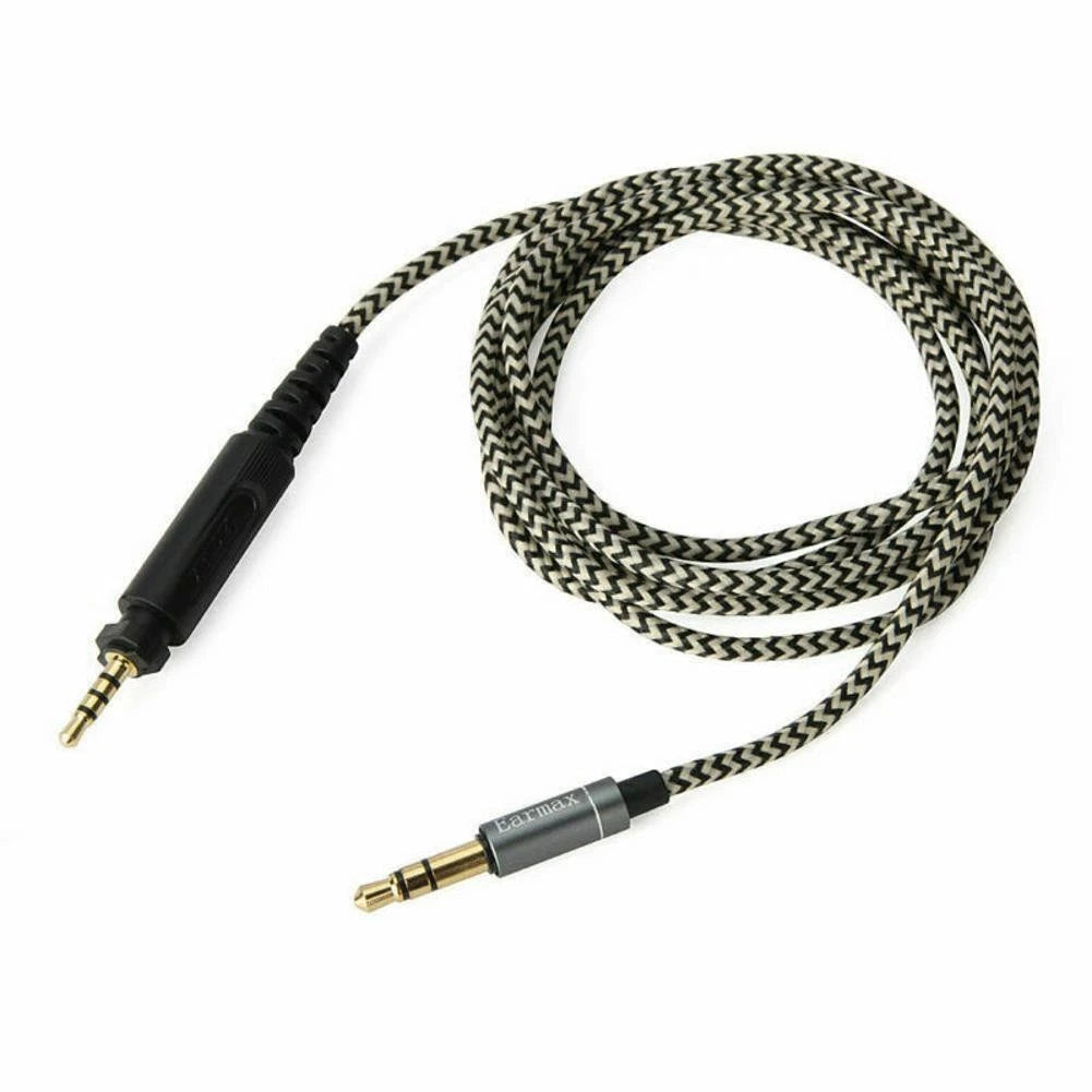 120cm Audio Nylon Cable Cord For Shure Srh840 Srh940 Srh440 Srh750dj