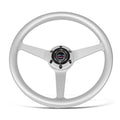 330mm 1" Dish Wheel Nrg 3 Solid Spoke Silver All | Built Supply Co