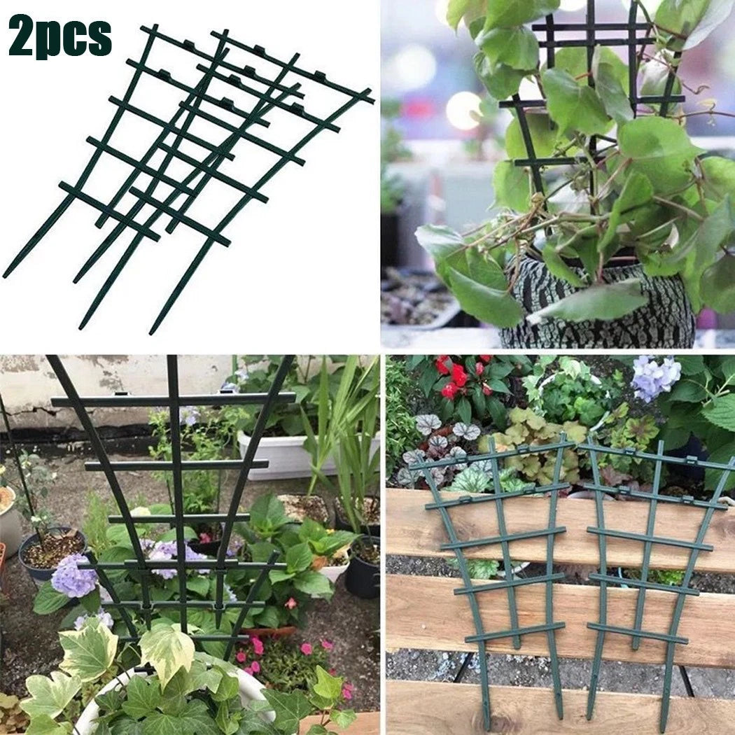 Set Climbing Trellis Plant Support Garden Plant Green Sale