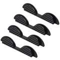 Set Car Door Guard Edge Corner Bumper Trim Protection Strips Universal