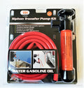 Manual Siphon Transfer Hand Pump Kit Gas Diesel Oil Kerosene Water
