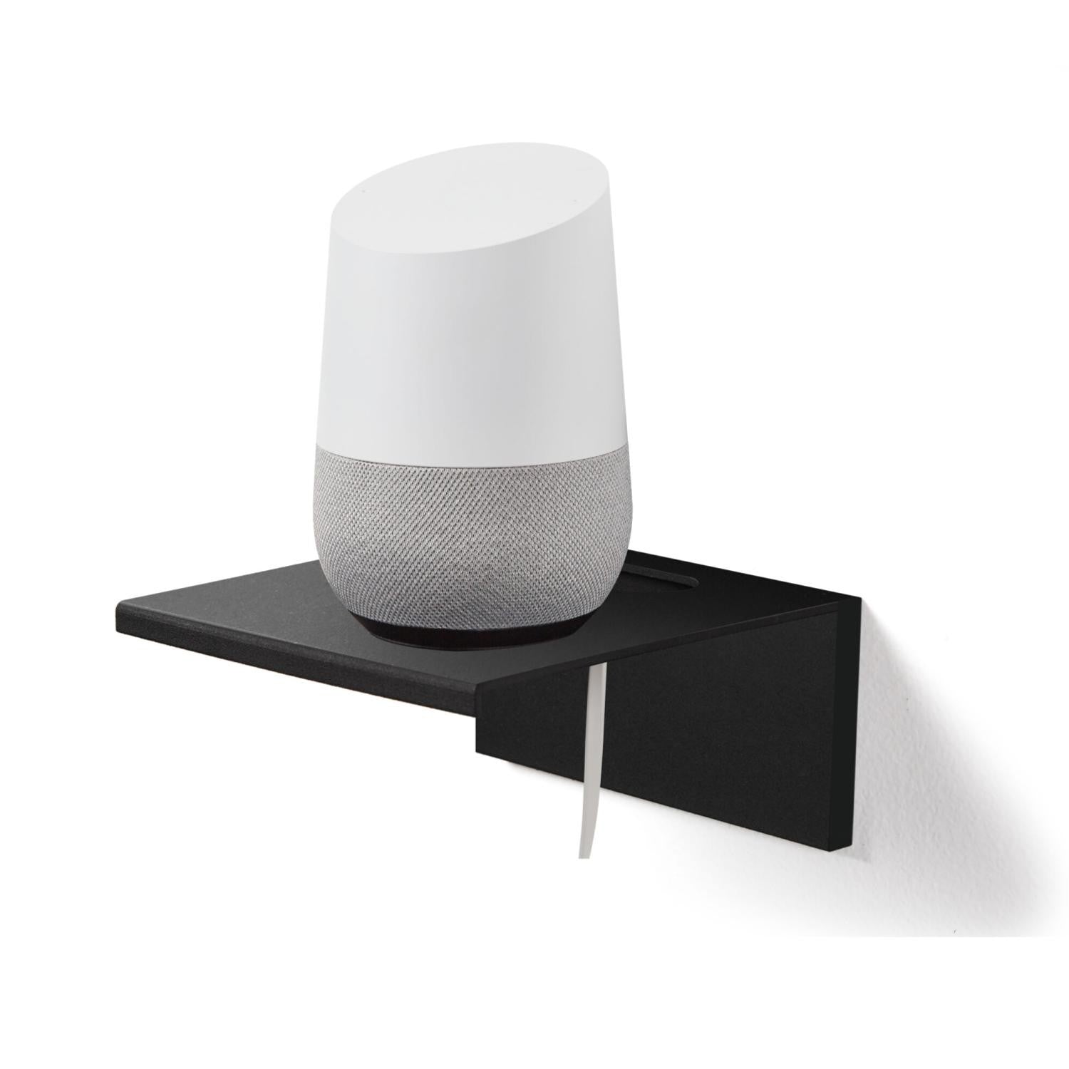 Hangman Smart Device Floating Wall Shelf Black For | Built Supply Co
